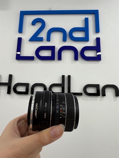 Lens Smc Takumar 1:1.8/55 - Ngàm K&F Concept M42 - Màu đen - Ngoại hình 97% - Body
