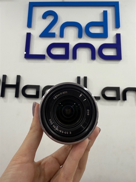Lens Sony 18-550SS E 3.5-5.6 0.25m/0.82ft - Màu đen - Ngoại hình 98% - Body