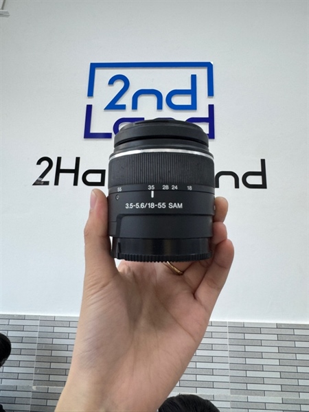 Lens Sony 18-55mm - F3.5-5.6 DT Standard zoom - Đen - Ngoại hình 98%
