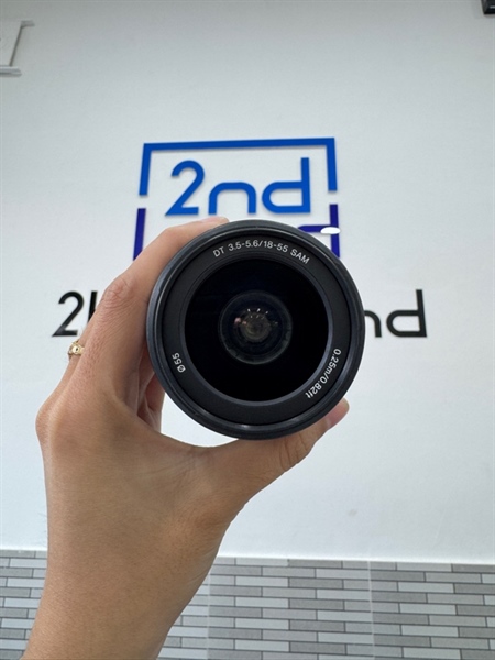 Lens Sony 18-55mm - F3.5-5.6 DT Standard zoom - Đen - Ngoại hình 98% 1