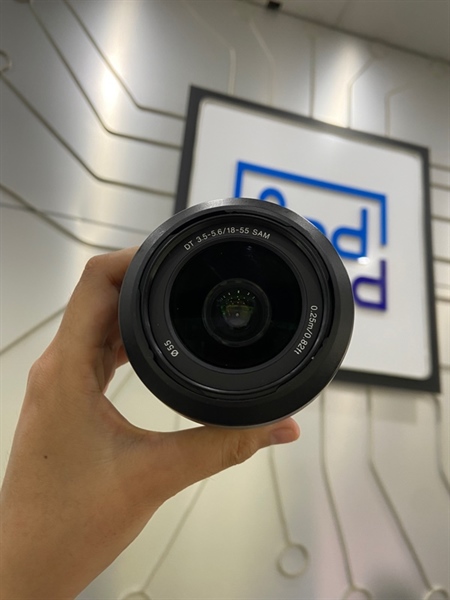 Lens Sony 3.5-5.6/18-55 SAM SAL 18 55 - Màu đen - Ngoại hình: 97% - Bụi nhẹ - Body