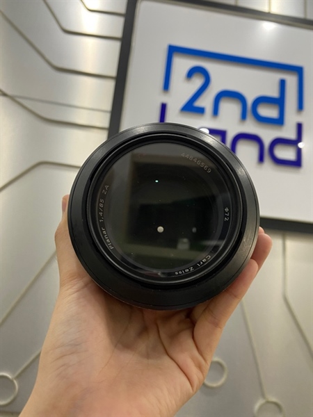 Lens Sony CZ Planar T* 85mm f/1.4 ZA - Màu đen - Ngoại hình: 97.5% - Body