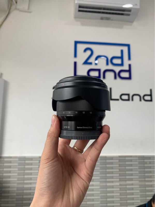 Lens Sony E 10-18mm F/4 OSS SEL1018 - Màu đen - Ngoại hình: 97% - Box