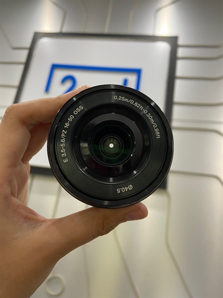 Lens Sony E 3.5-5.6/PZ 16-50 OSS - Màu đen - Ngoại hình: 97% - Body