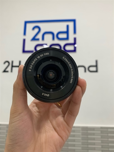 Lens Sony E PZ - 16-50mm - F3.5-5.6 OSS - Màu đen - Ngoại hình: 98% - Thiếu nắp che lens - Body 1