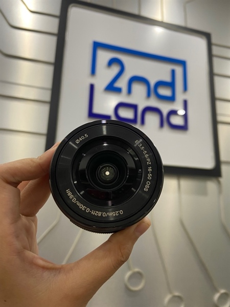 Lens Sony E3.5-5.6 PZ 16-50 OSS 0.25m/0.28FT -0.30m/0.98FT - Màu đen - Ngoại hình: 98% - Body