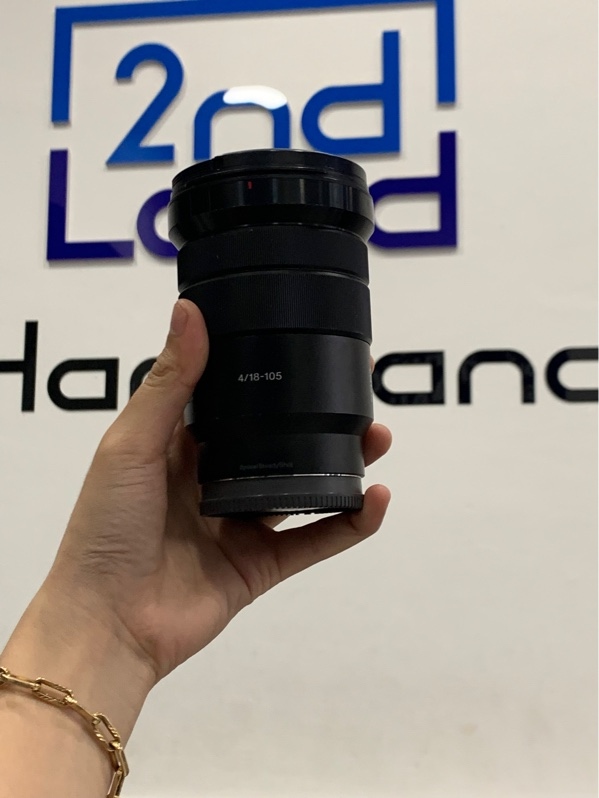 Lens Sony E4/pz 18-105g oss 0.45m/1.48ft-0.95m/3.12ft - Màu đen - Ngoại hình: 97% - Body