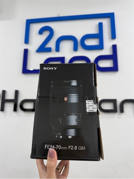 Lens Sony Fe 24-70mm GM f2.8 - Màu đen - Ngoại hình 98% - Kèm Box , túi