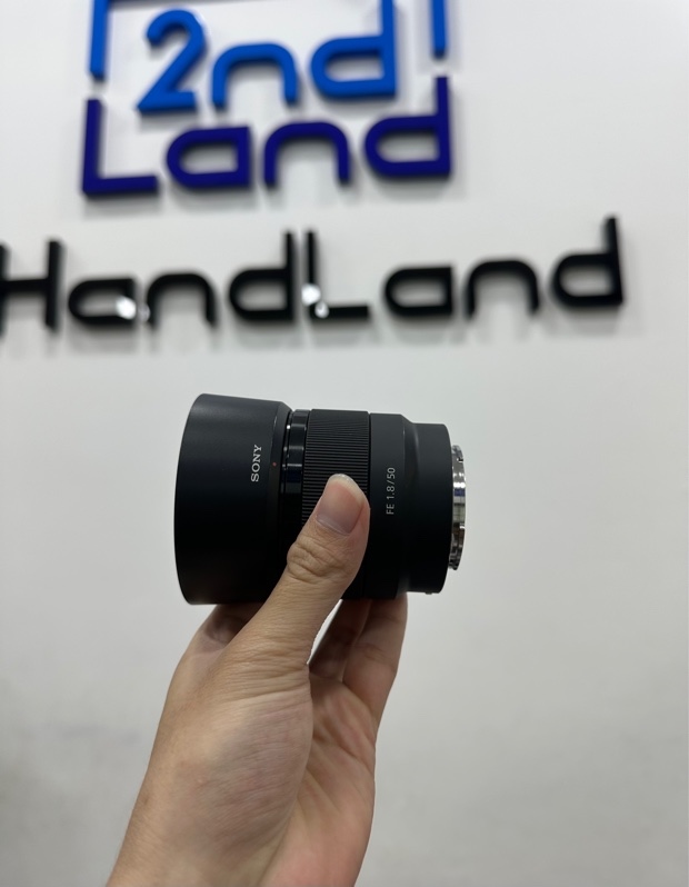 Lens Sony FE 50mm f1.8 - Màu đen - Ngoại hình 97% - Body