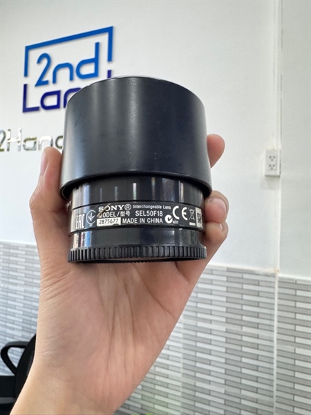 Lens Sony SEL 50mm - F/1.8 OSS - Màu đen - Ngoại hình 98% - Body