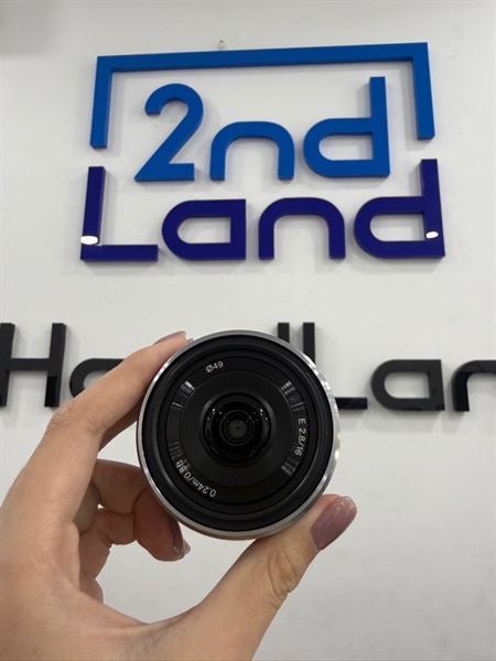 Lens Sony SEL16F28 16mm f2.8 - Màu đen - Ngoại hình 98% - Body