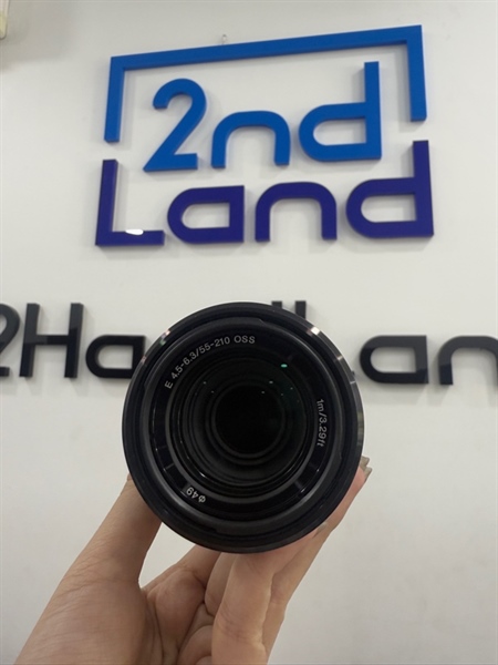 Lens Sony SEL55210 4.5-6.3/55-210 - Màu đen - Ngoại hình 98% - Body