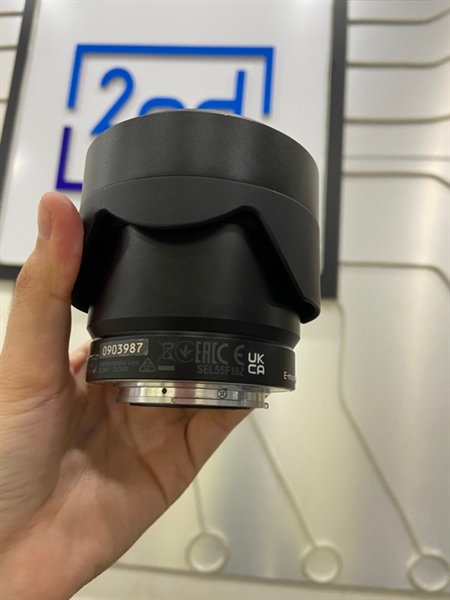 Lens Sony Sonnar T*FE55mm F/1.8ZA - Màu đen - Ngoại hình: 98% - Kèm túi 1