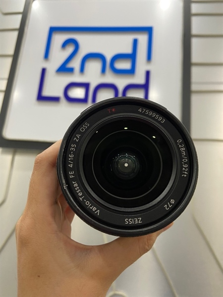 Lens Sony Vario-Tessar T* FE 16-35mm f/4 ZA OSS - Màu đen - Ngoại hình: 97% - Body