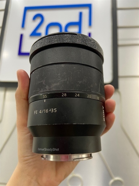 Lens Sony Vario-Tessar T* FE 16-35mm f/4 ZA OSS - Màu đen - Ngoại hình: 97% - Body