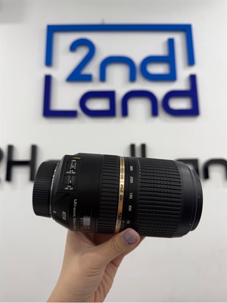 Lens Tamron SP 70-300mm F4-5.6 Di VC USD For Nikon - Màu đen - Ngoại hình 98% - Body 1