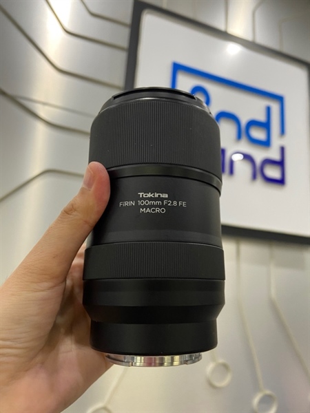 Lens Tokina Firin 100mm F2.8 FE Marco - Màu đen - Ngoại hình: 98% - Trầy 1 vệt, bụi trong - FullBox 2