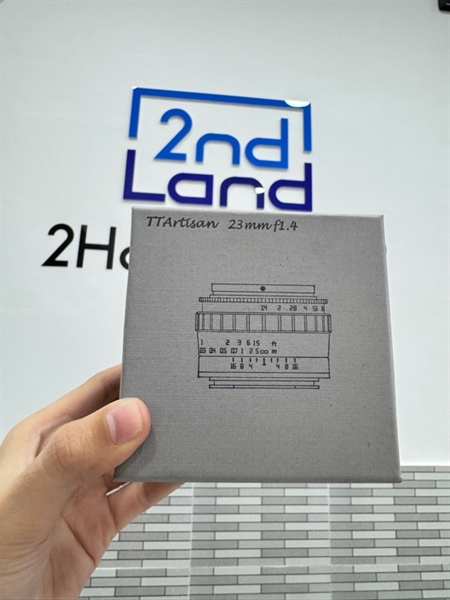 Lens TTArtisan 23mm F1.4 - for Canon R - Màu đen - Ngoại hình 98% - Fullbox