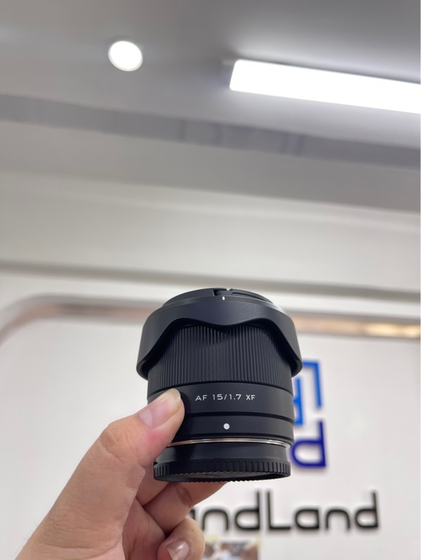 Lens Viltrox AF 15mm f/1.7 XF - for fujifilm - Màu đen - Ngoại hình 98% - Bụi trong nhẹ - Kèm box