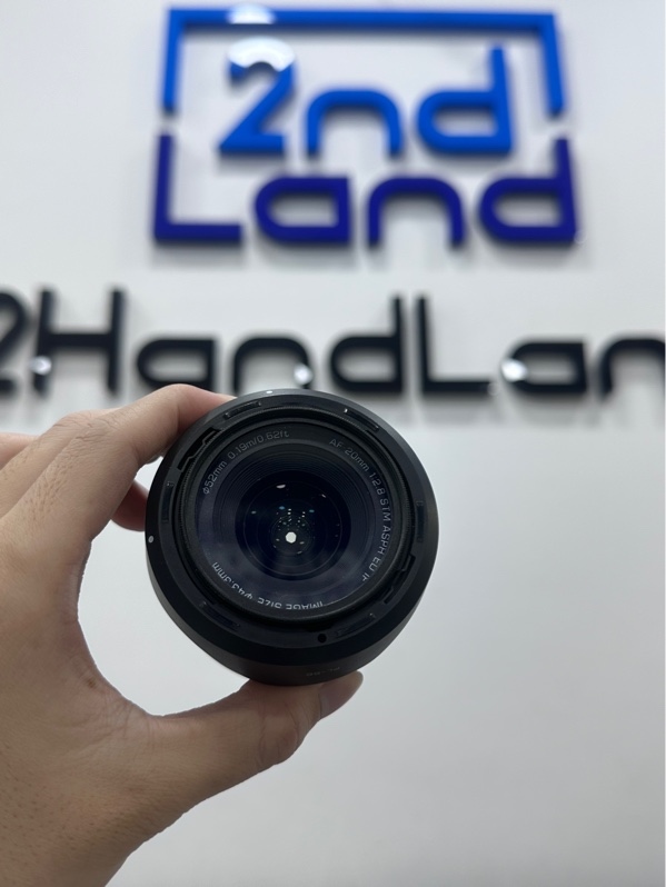 Lens Viltrox AF 20mm F2.8 ngàm Sony FE - Màu đen - Ngoại hình 98% - Kèm box + Nắp + Kính bảo vệ