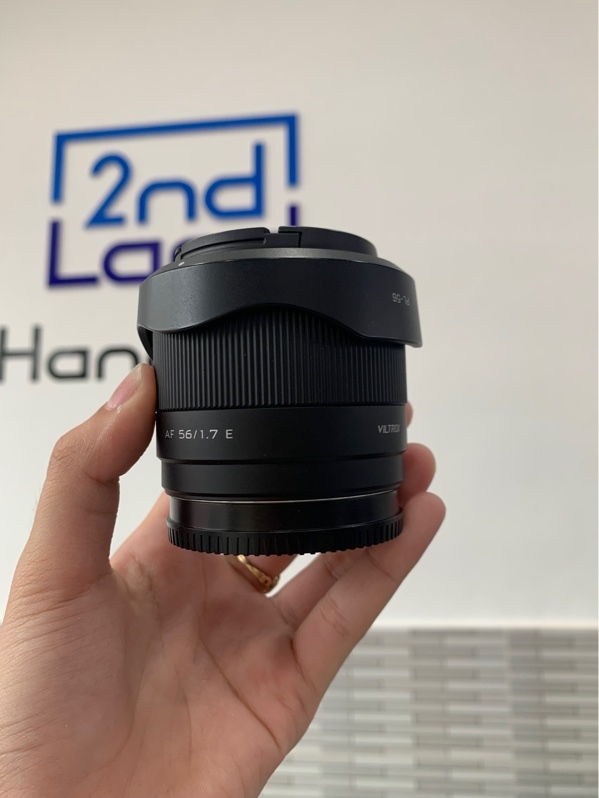 Lens Viltrox AF 56mm - F/1.7 - For Sony ngàm e - Màu đen - Ngoại hình: 98% - Box