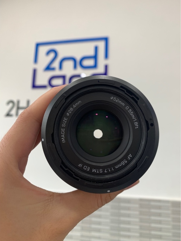 Lens Viltrox AF 56mm - F/1.7 - For Sony ngàm e - Màu đen - Ngoại hình: 98% - Box