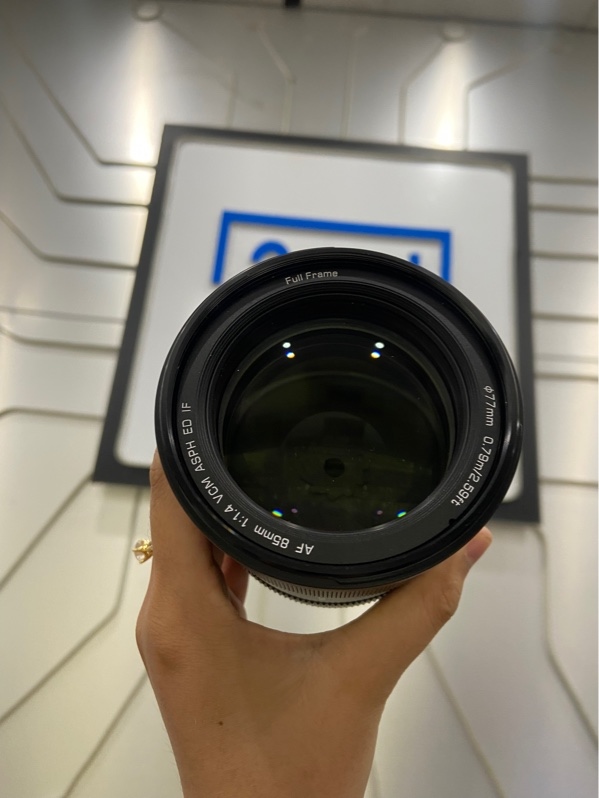 Lens Viltrox AF 85mm f/1.4 Pro FE - For Sony ngàm E - Màu đen - Ngoại hình: 97.5% - Kèm Box