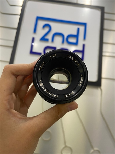 Lens Yashinon DS 50mm 1:1.9 Japan - Màu đen - Ngoại hình: 98% - mốc - Kèm ngàm M42-NEX For Sony E-Mount