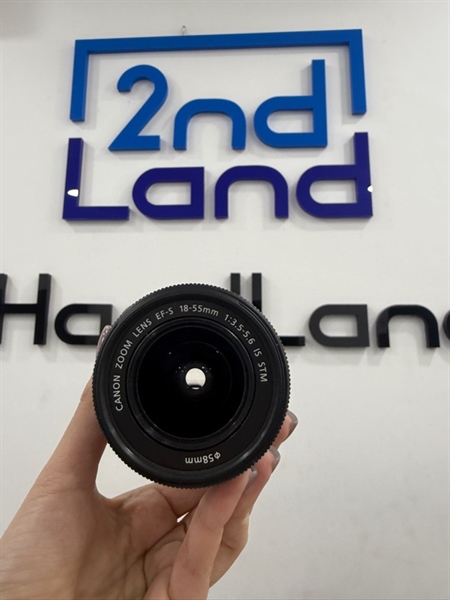 Lenskit EFS 18-55mm IS - Màu đen - Ngoại hình 98% - Body