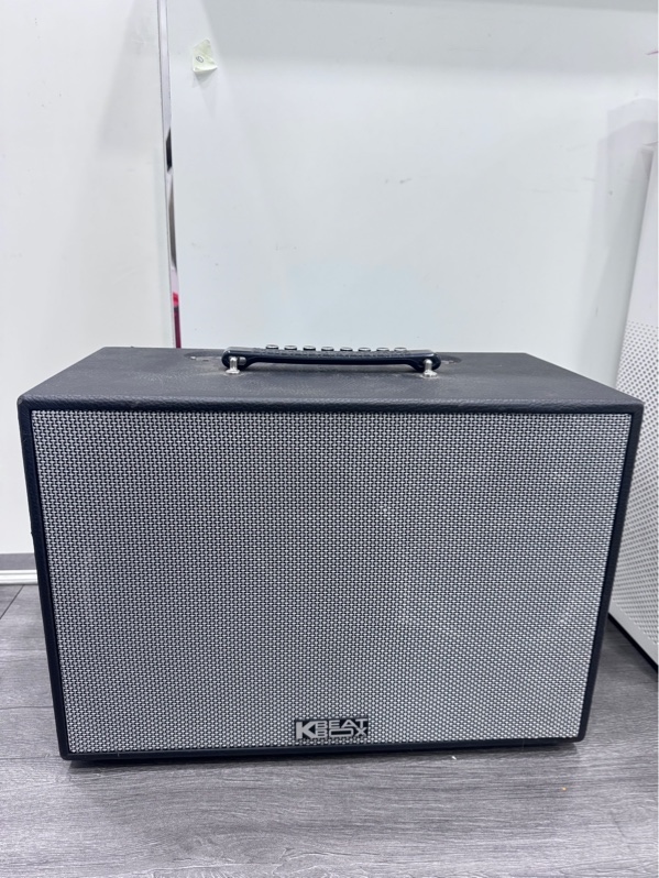 Loa Acnos KBeatBox CS251, model CS251PU - Màu đen - Ngoại hình 97% - Trầy xước, mic tróc sơn - Kèm sạc, 2 mic