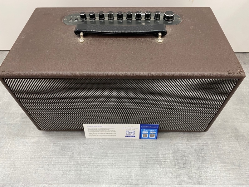 Loa Acnos Kbeatbox CS391 - Màu đen - Ngoại hình: 97% - Trầy cấn, rách vải, vải dơ , pin chai - Kèm 2 mic - Sạc