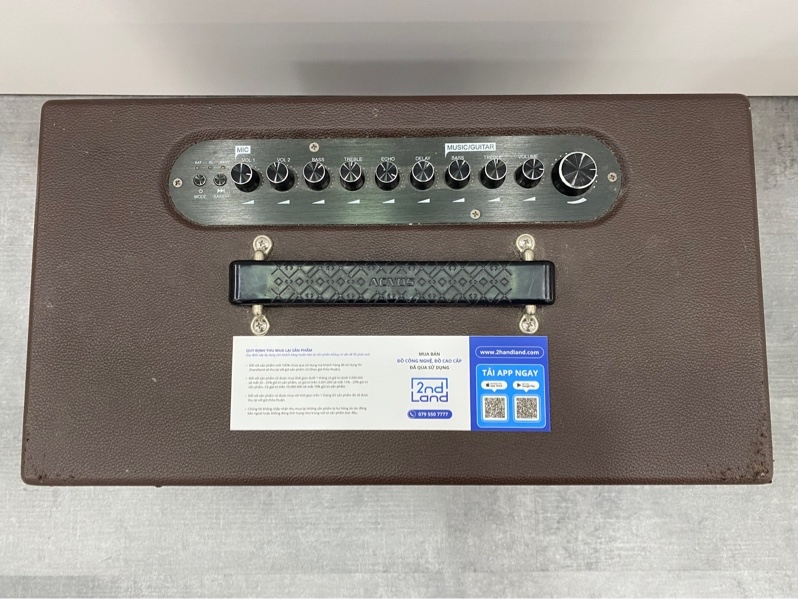 Loa Acnos Kbeatbox CS391 - Màu đen - Ngoại hình: 97% - Trầy cấn, rách vải, vải dơ , pin chai - Kèm 2 mic - Sạc