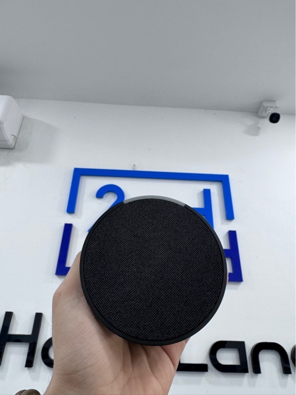 Loa Alexa Echo Pop - Màu đen - Ngoại hình 97,5% - Cao su đáy mòn nhẹ - Fullbox