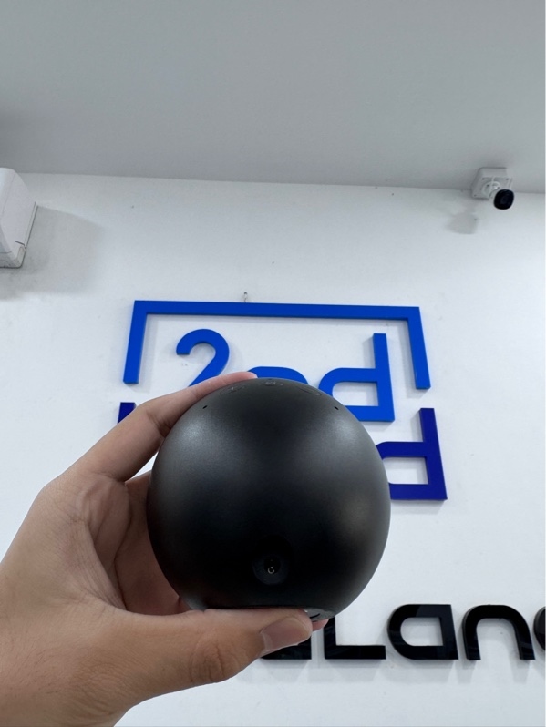 Loa Alexa Echo Pop - Màu đen - Ngoại hình 97,5% - Cao su đáy mòn nhẹ - Fullbox
