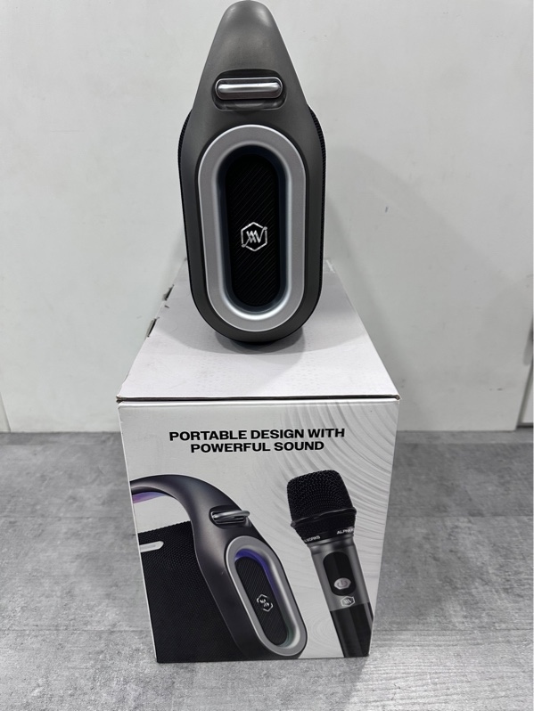 Loa Alpha Works Sonik120 - 120W - Ngoại hình 98% - Kèm box + 2 micro