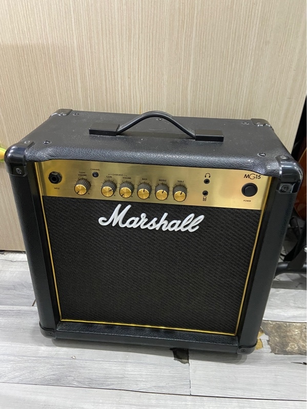 Loa Amply Guitar Marshall MG15CF - Màu đen - Ngoại hình: 97% - Body