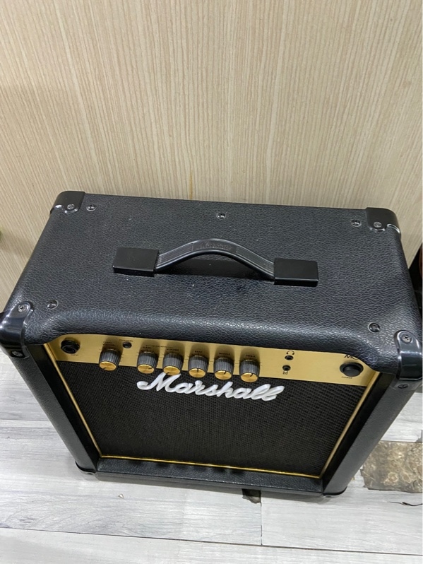 Loa Amply Guitar Marshall MG15CF - Màu đen - Ngoại hình: 97% - Body