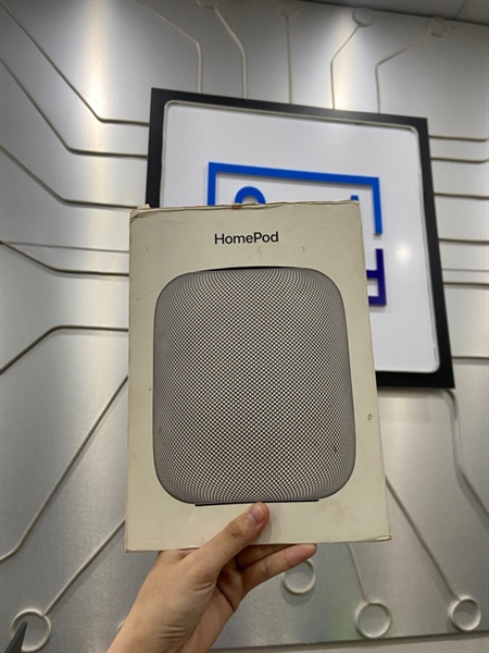 Loa Apple Home Pod - Màu đen - Ngoại hình: 97% - Lưới nhão - Kèm Box 2