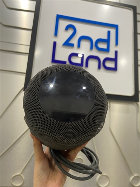 Loa Apple Homepod Gen 1 - Màu đen - Ngoại hình: 97% - Lưới nhão, tróc vỏ nhẹ - Kèm nguồn 1