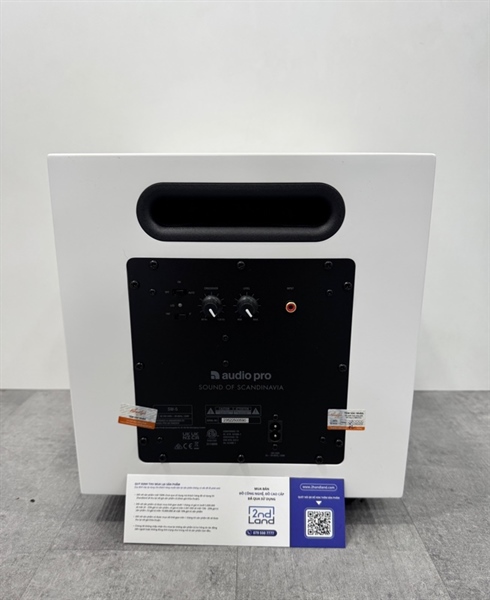 Loa Audio Pro SW-5 (Subwoofer) - Công suất 150W - Màu trắng - Ngoại hình 98% - Box - Kèm nguồn 1