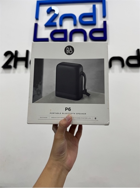 Loa Bang & Olufsen Beoplay P6 - Màu đen - Ngoại hình 97% - Fullbox 3