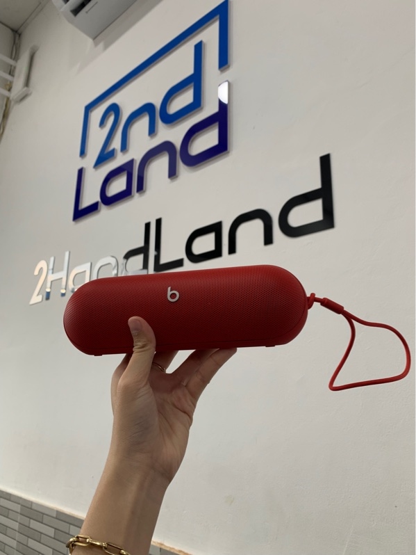 Loa Beats Pill - Màu đỏ - Ngoại hình: 98% - Bass hơi yếu - Fullbox