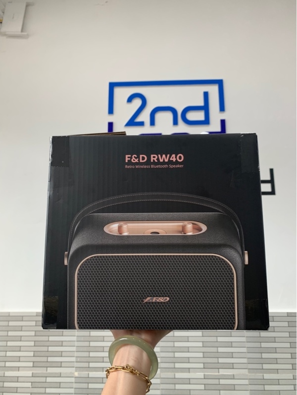 Loa Bluetooh Fenda RW40 - Màu đen - Newseal - Kèm 2 micro