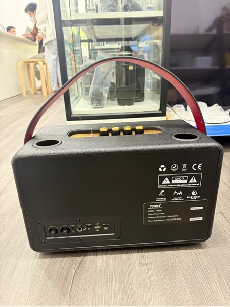 Loa Bluetooth 789Bet - Màu đen - Ngoại hình 99% - FullBox , kèm 2 mic 2