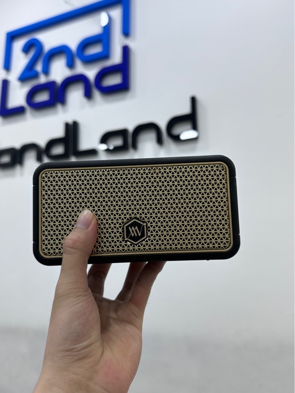 Loa bluetooth Alpha Works AW-W38 - 20W RMS - Màu đen vàng - Ngoại hình 98% - Body