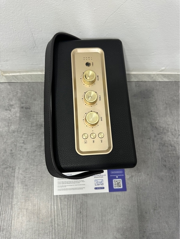 Loa Bluetooth Alpha Works AW-W88 - 90W - Màu đen - Ngoại hình 97% - Núm xoay, nút nguồn bong sơn,ốc hơi xấu - Body