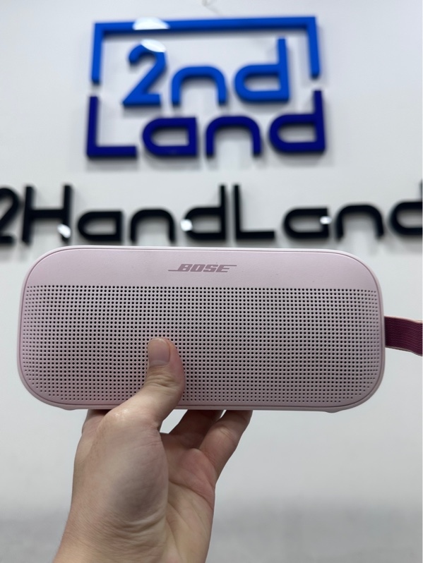 Loa Bluetooth Bose Soundlink Flex 2 - Màu hồng - Ngoại hình 97% - Kèm box