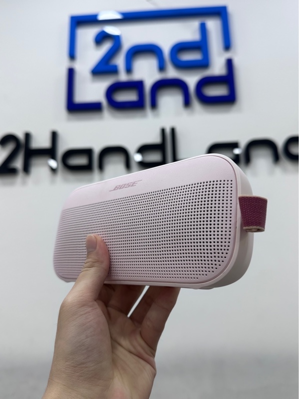 Loa Bluetooth Bose Soundlink Flex 2 - Màu hồng - Ngoại hình 97% - Kèm box