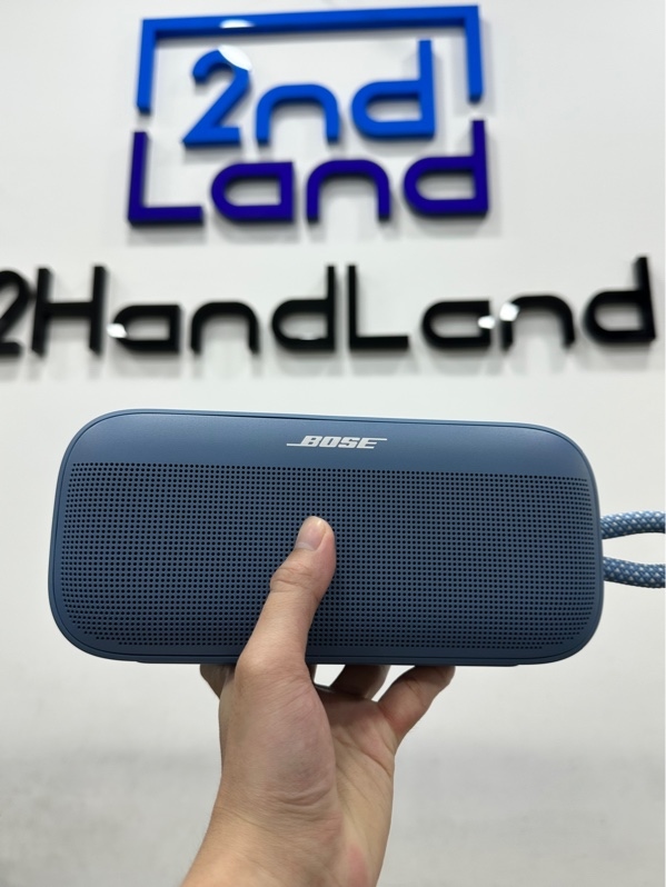Loa Bluetooth Bose SoundLink Plus - Màu xanh lam - Ngoại hình 98% - Còn bảo hành ở FPT đến ngày 02/07/2027 - Body