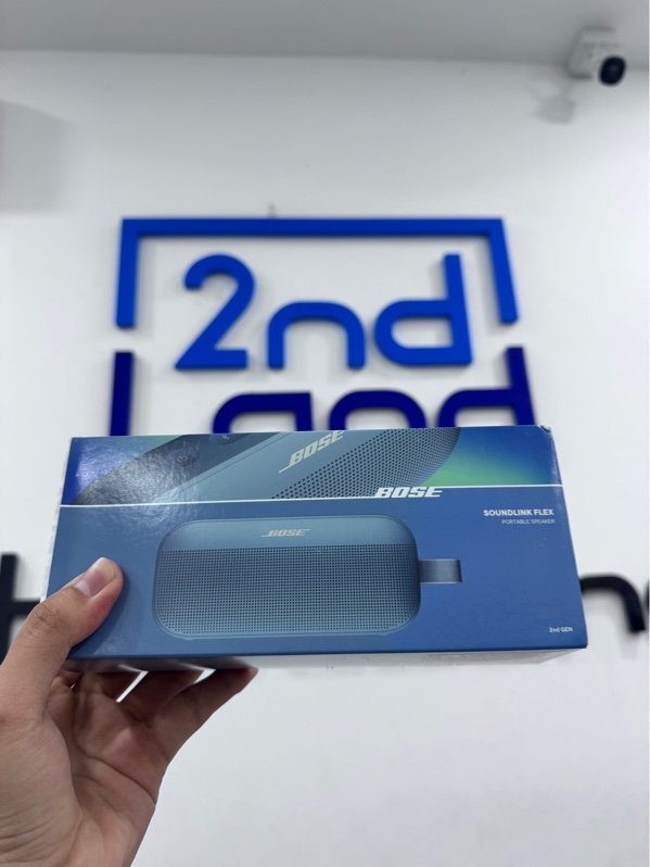 Loa bluetooth Bose Suondlink Flex 2 - Màu xanh dương nhạt - Newseal